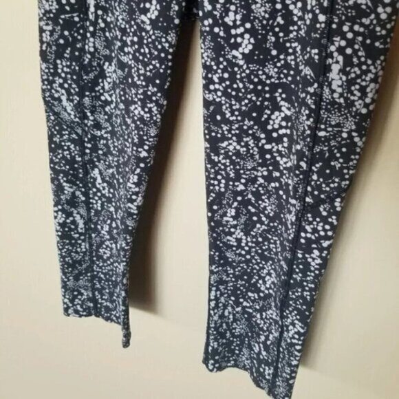 𝅺Lululemon Fast & Free Crop II *Nulux 19" Chirasu Black 6 - Picture 5 of 10